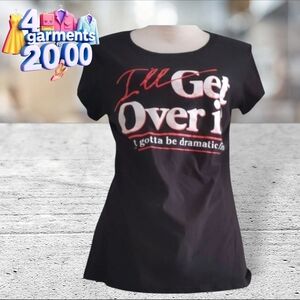 T-shirt dramatic saying size XXL juniors